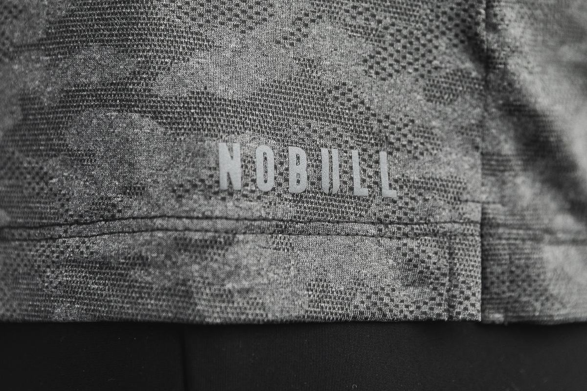 Nobull Lightweight Textured Polo Women's T Shirts Black Camo | Australia (BK6401)